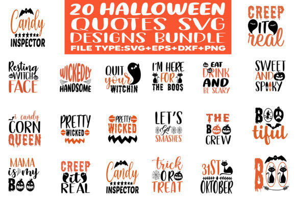 Download 20 Halloween Designs Bundle - Halloween designs Collection