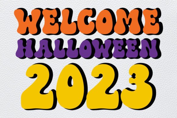 Download Retro Welcome Halloween 2023 - Halloween 2023 Collection