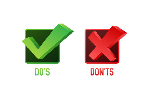 Download Do's and Don'ts Like Thumbs Up or Down. - Thumbs Collection