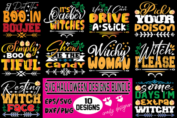 Download Svg Halloween Designs Bundle - Halloween designs Collection